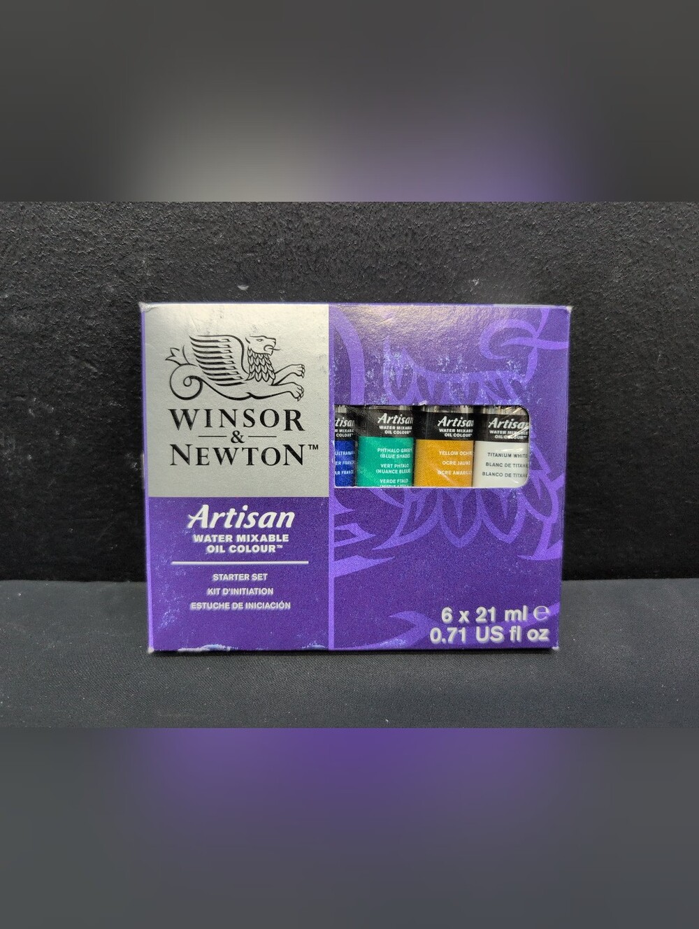 Winsor & Newton Artisan Water Mixable Oil Colors 6 x 21ml Tubes Set Of 6